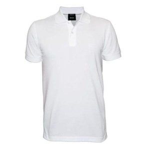 NWT Hugo Boss Firenze White Cotton Polo T-Shirt